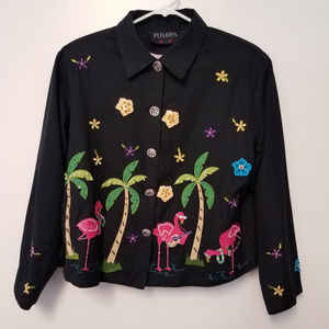 Pushpa Beaded Jacket Women size Medium